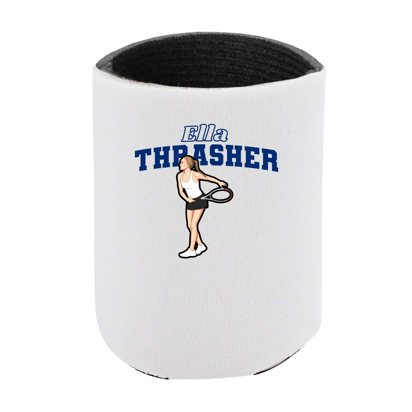 Can Holder — Name Arch in White