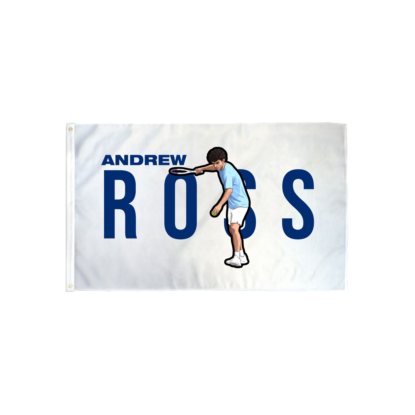 3x5 Flag — Player Name in Classic