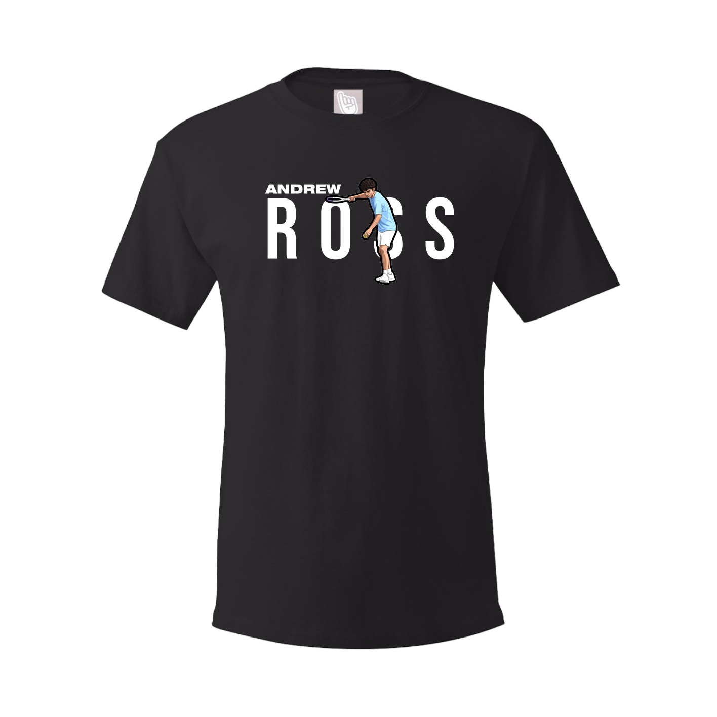 Tee — Player Name in Black