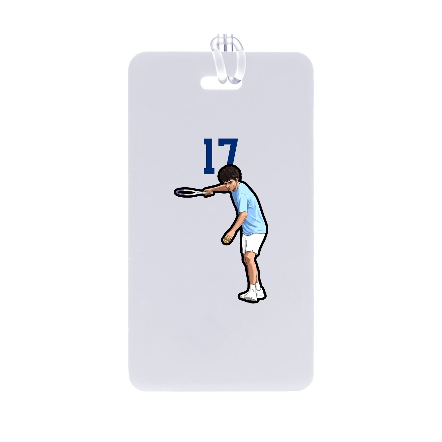 Bag Tag — Number Top in Classic