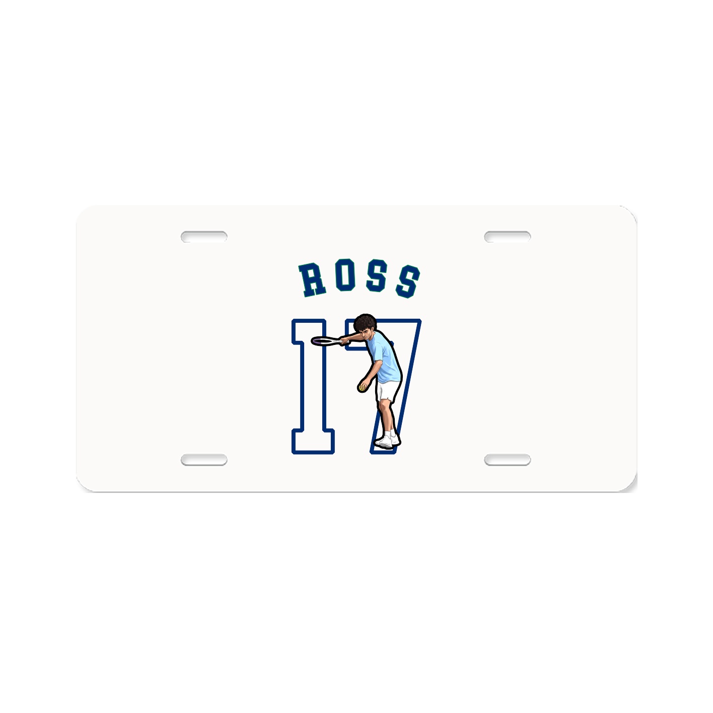 License Plate — Shirsey Arch in Classic
