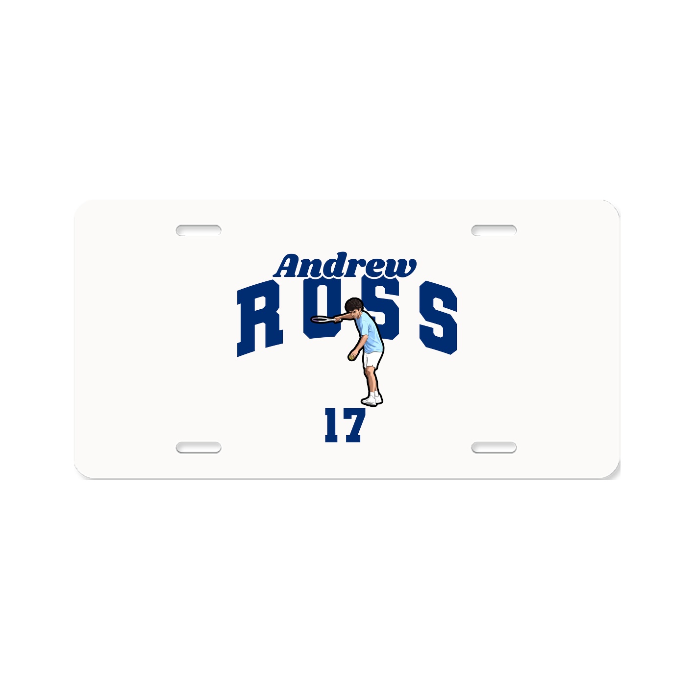 License Plate — Signature Arch in Classic