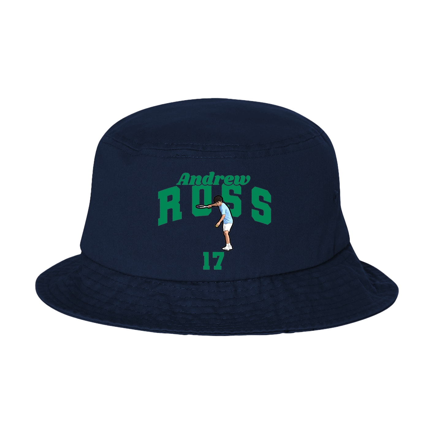 Bucket Cap — Signature Arch in Navy