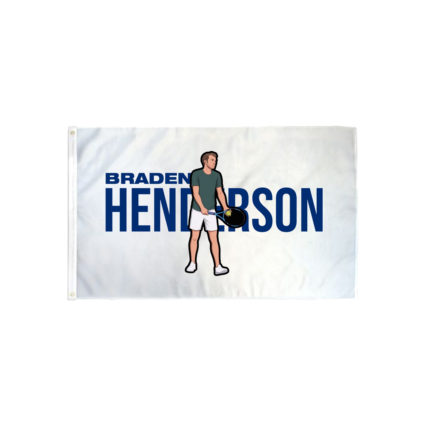 3x5 Flag — Player Name in Classic