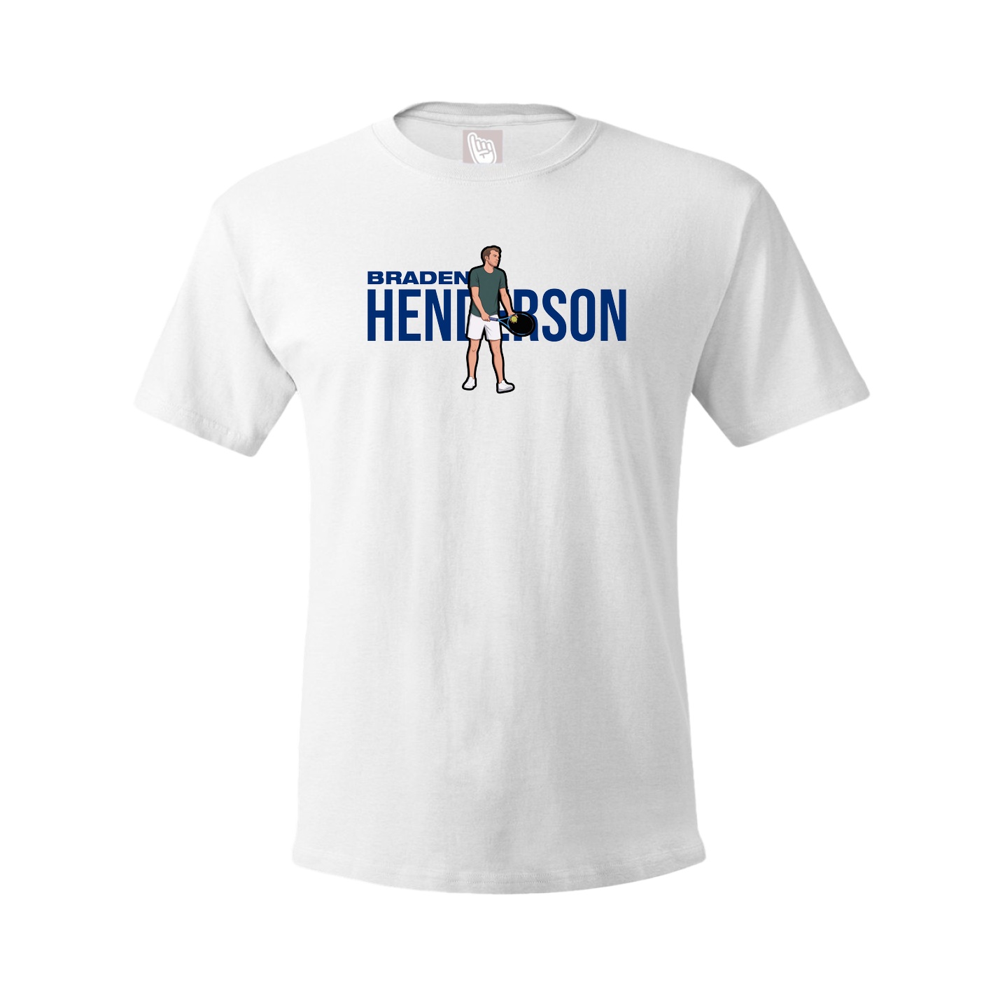 Youth Tee — Player Name in White