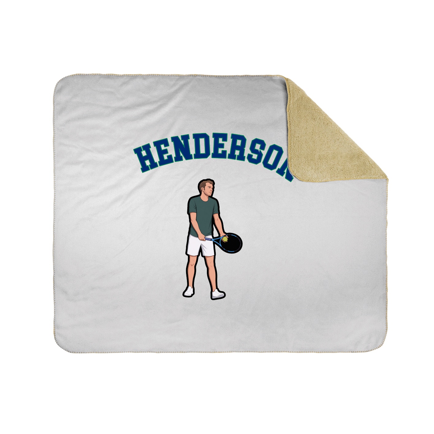 Throw Blanket — Shirsey Arch in White