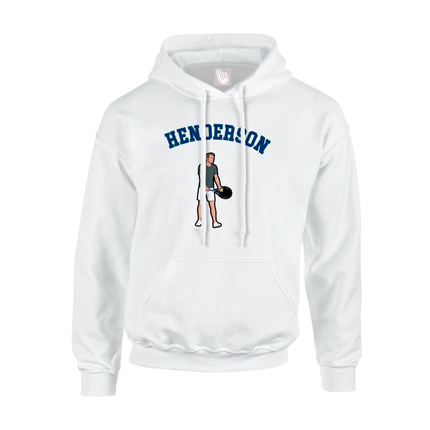 Hoodie — Shirsey Arch in White