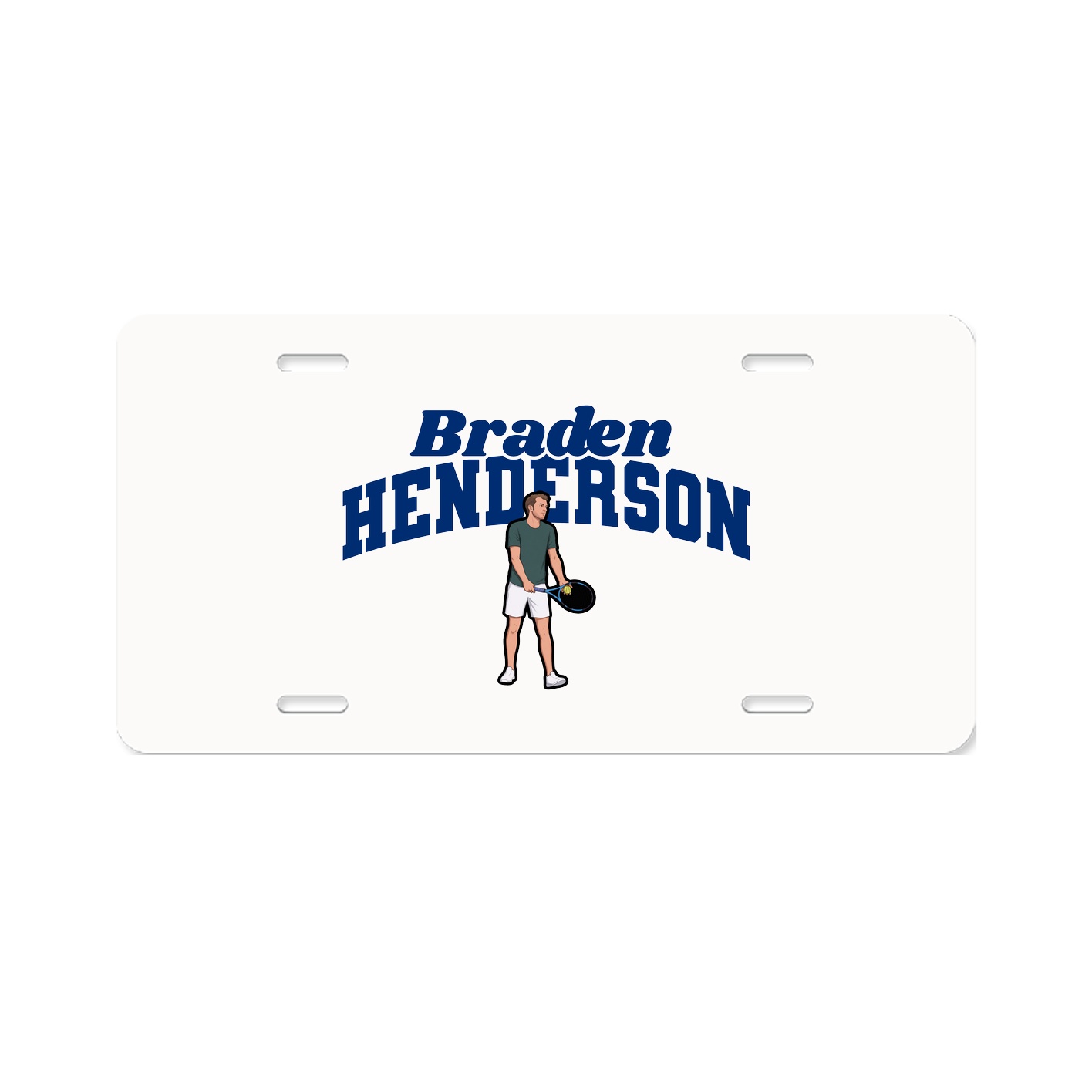 License Plate — Signature Arch in Classic