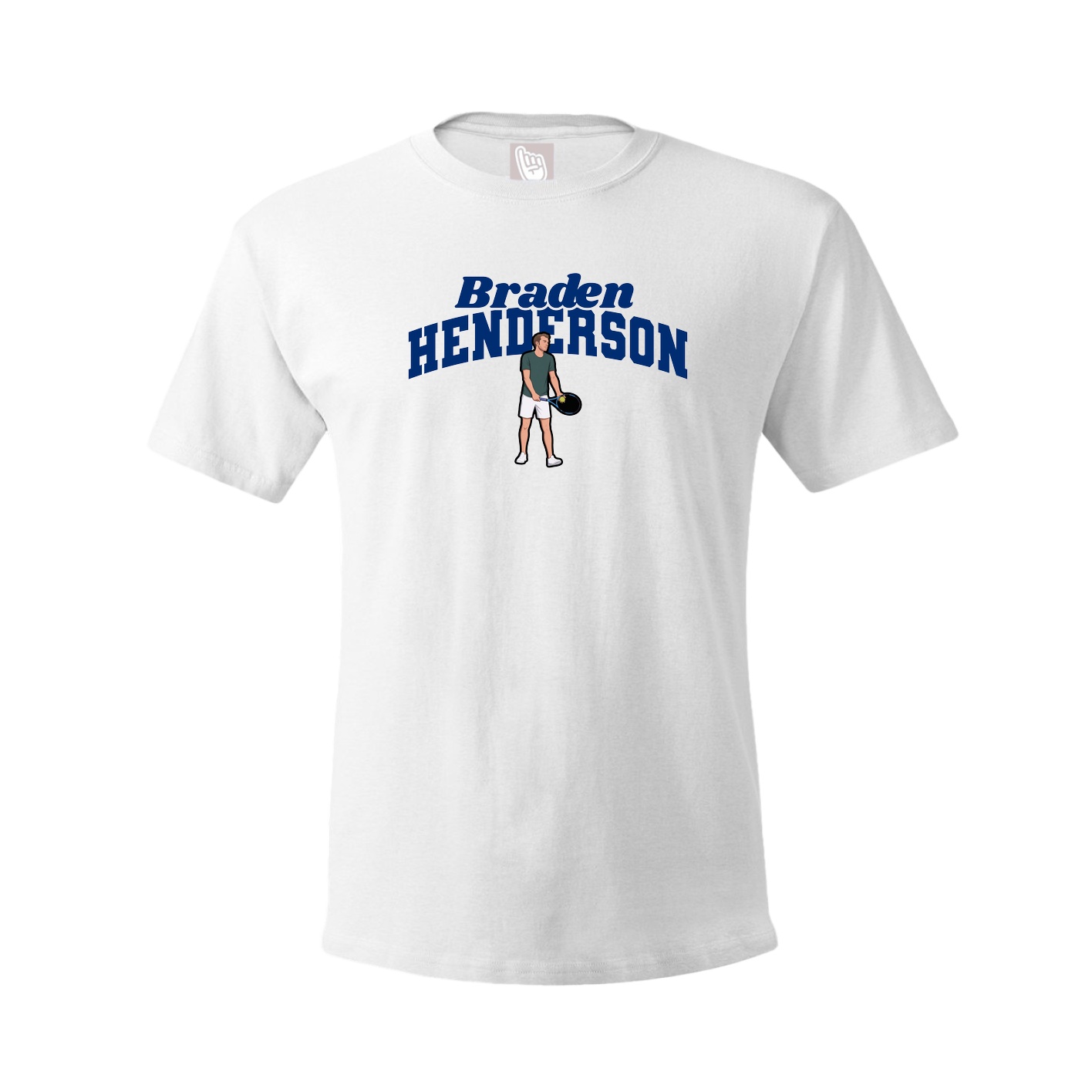 Youth Tee — Signature Arch in White