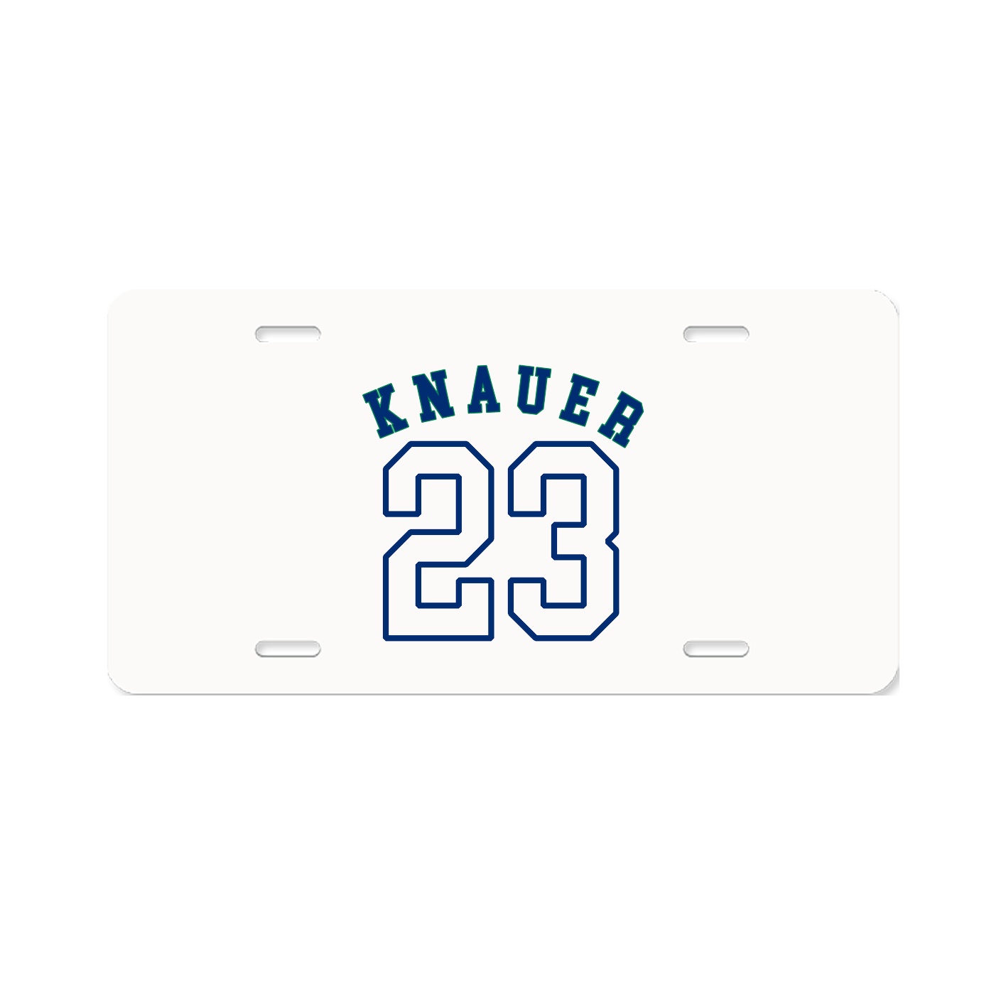 License Plate — Shirsey Arch in Classic