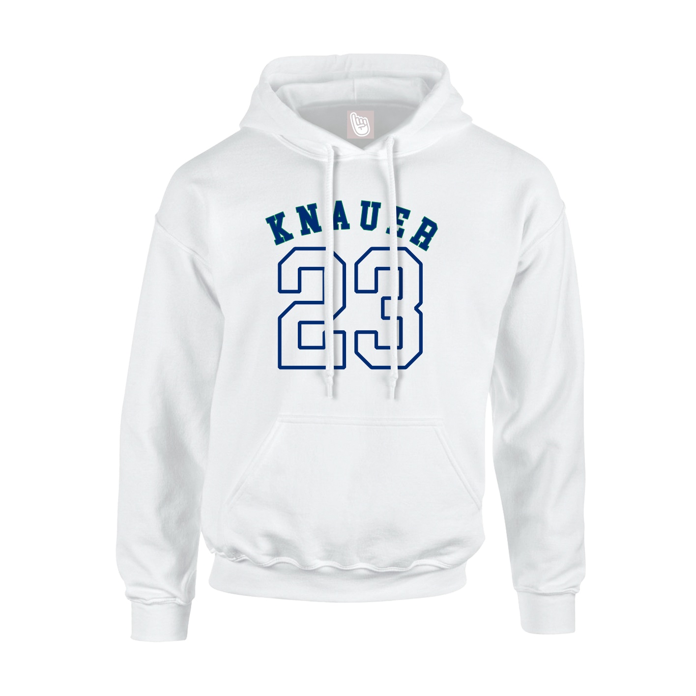 Hoodie — Shirsey Arch in White