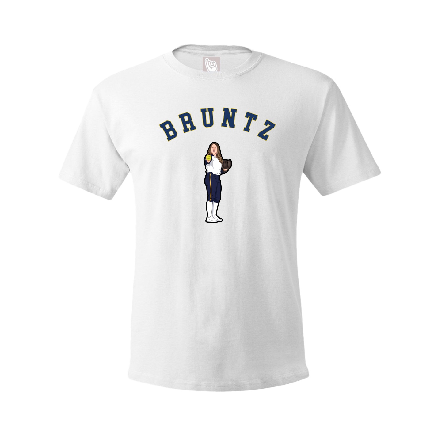 Youth Tee — Shirsey Arch in White