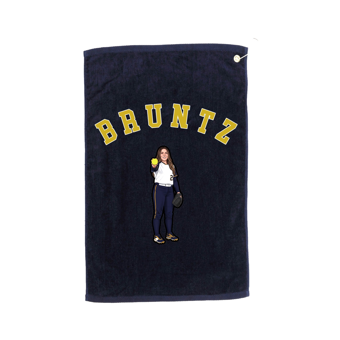 Golf Towel — Shirsey Arch in Navy