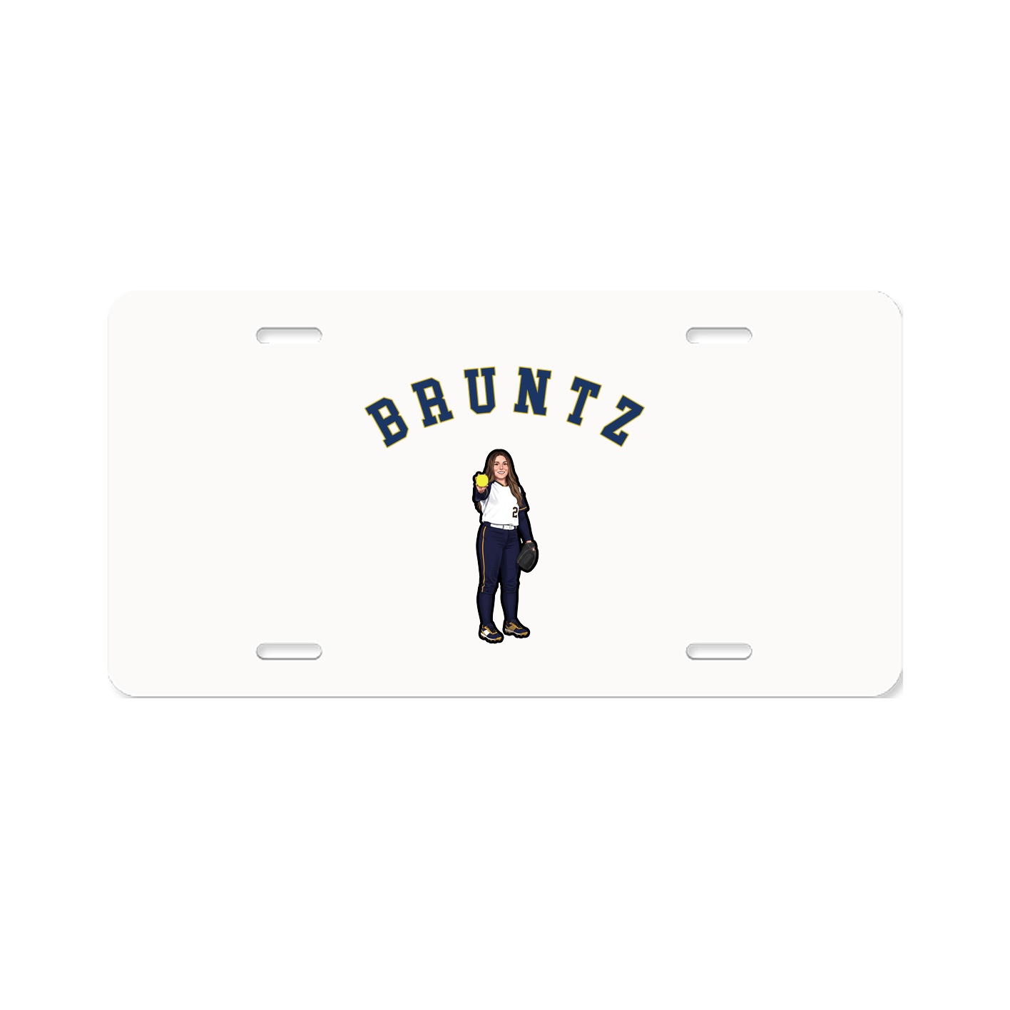 License Plate — Shirsey Arch in Classic