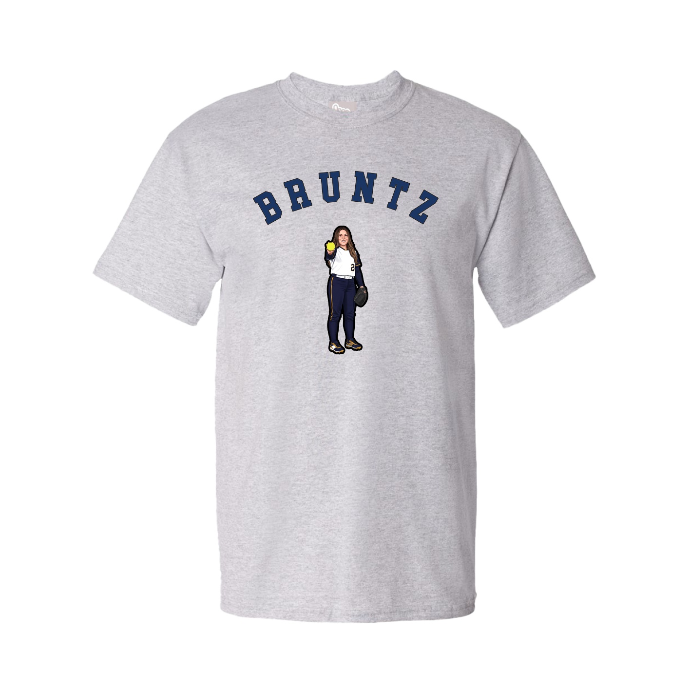 Youth Tee — Shirsey Arch in Grey