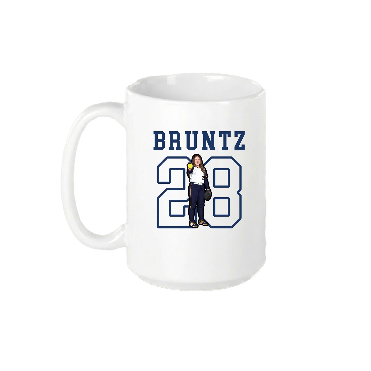 15oz Coffee Mug — Shirsey in White