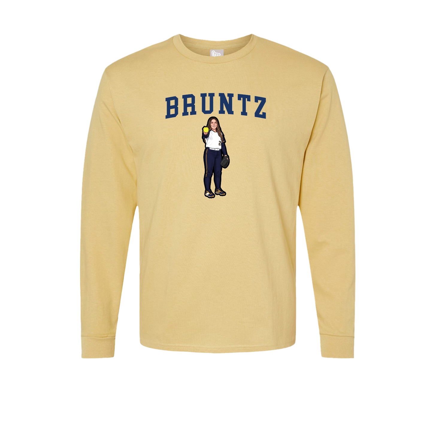 Long Sleeve Tee — Shirsey in Vegas Gold