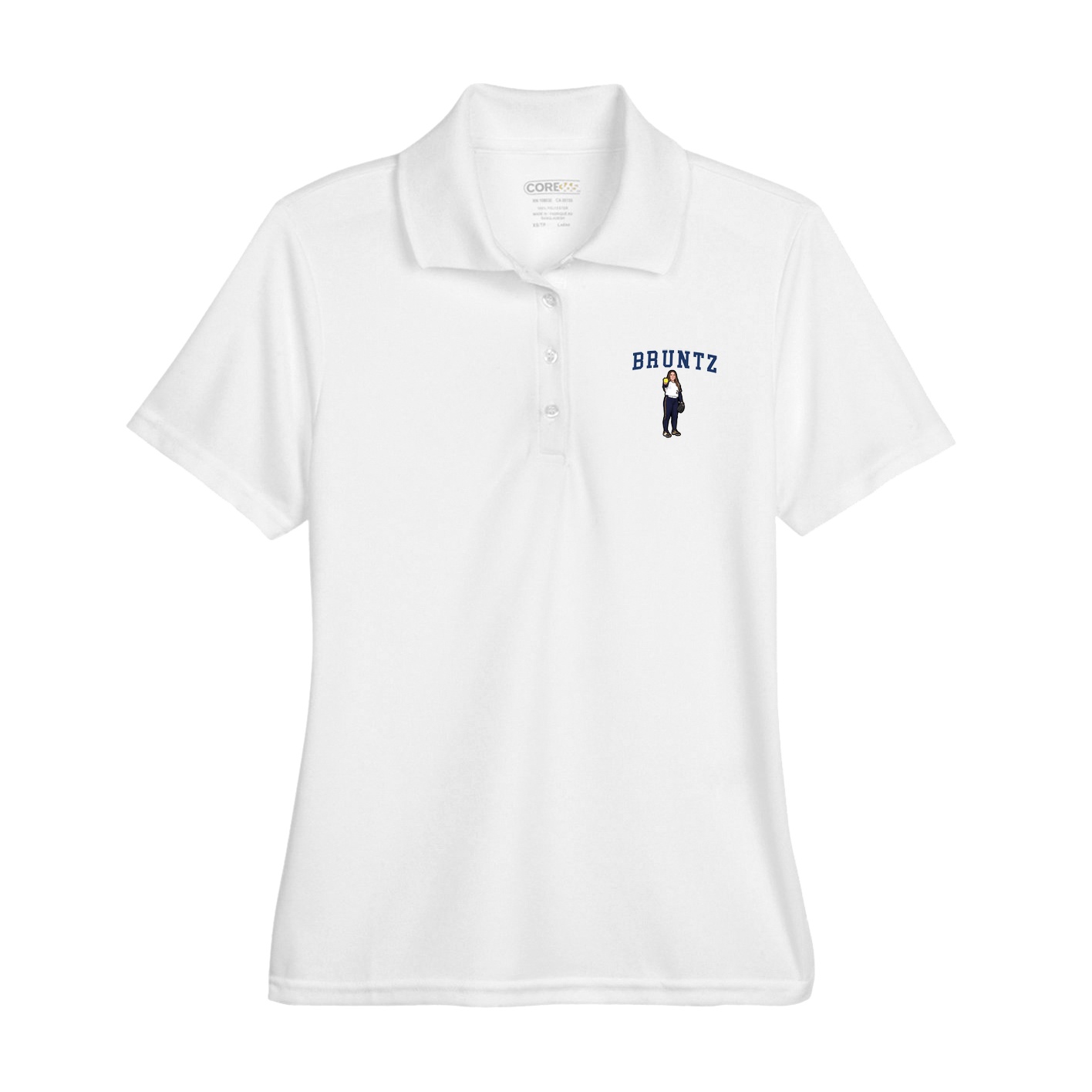 Womens Performance Polo — Shirsey in White