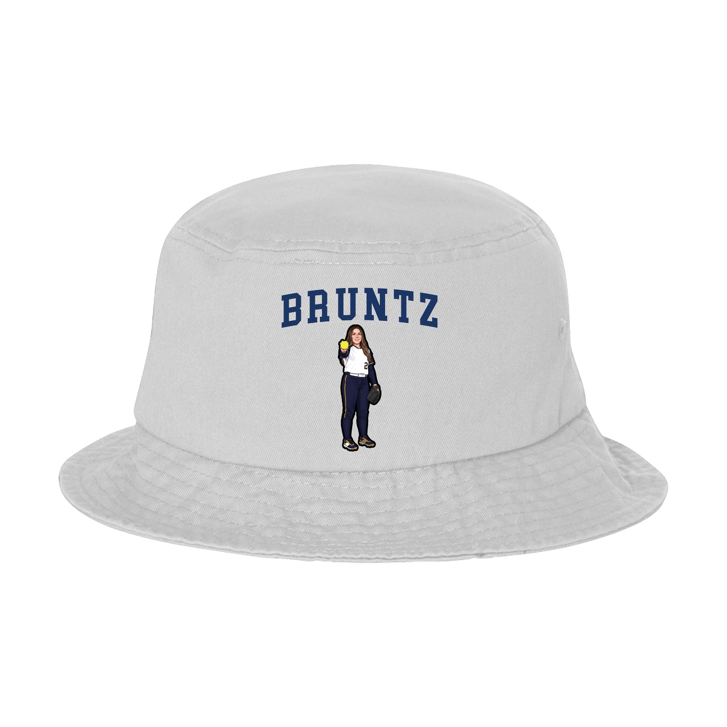 Bucket Cap — Shirsey in White