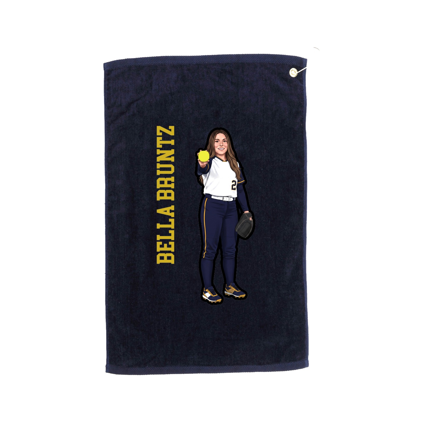 Terry Velour Golf Towel