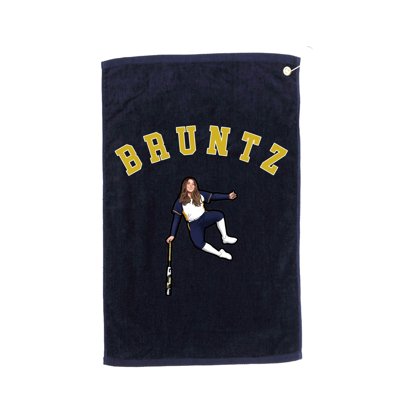 Golf Towel — Shirsey Arch in Navy