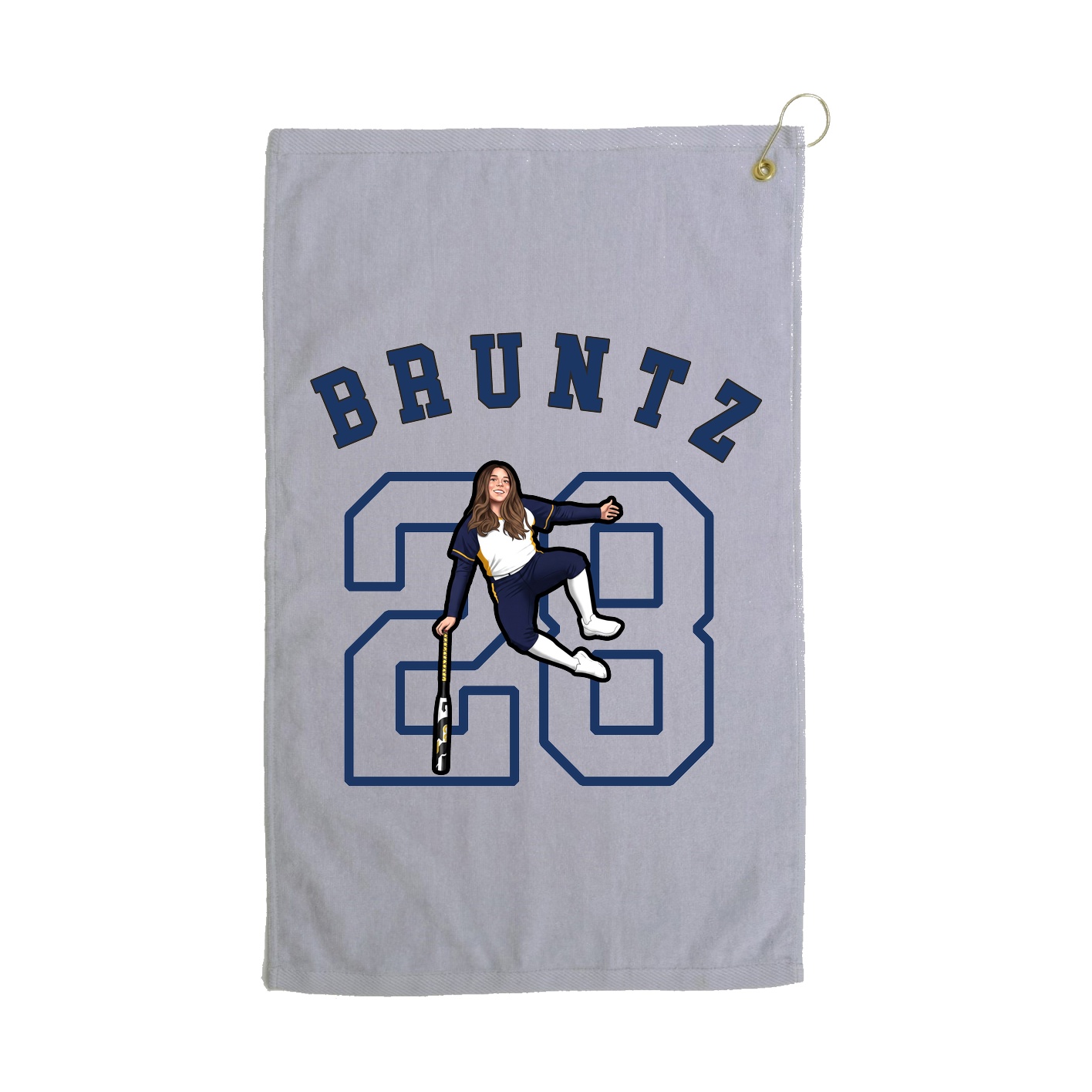 Golf Towel — Shirsey Arch in Grey