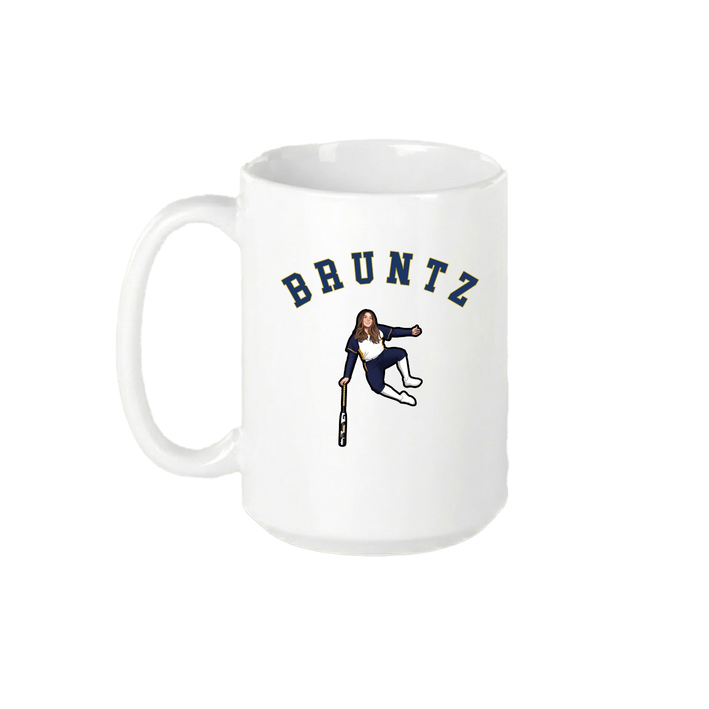 15oz Coffee Mug — Shirsey Arch in White