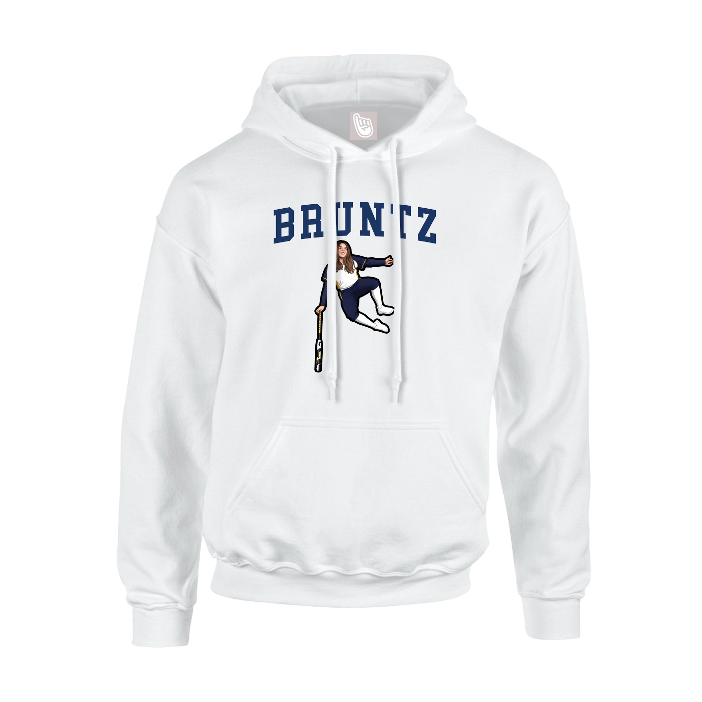 Hoodie — Shirsey in White