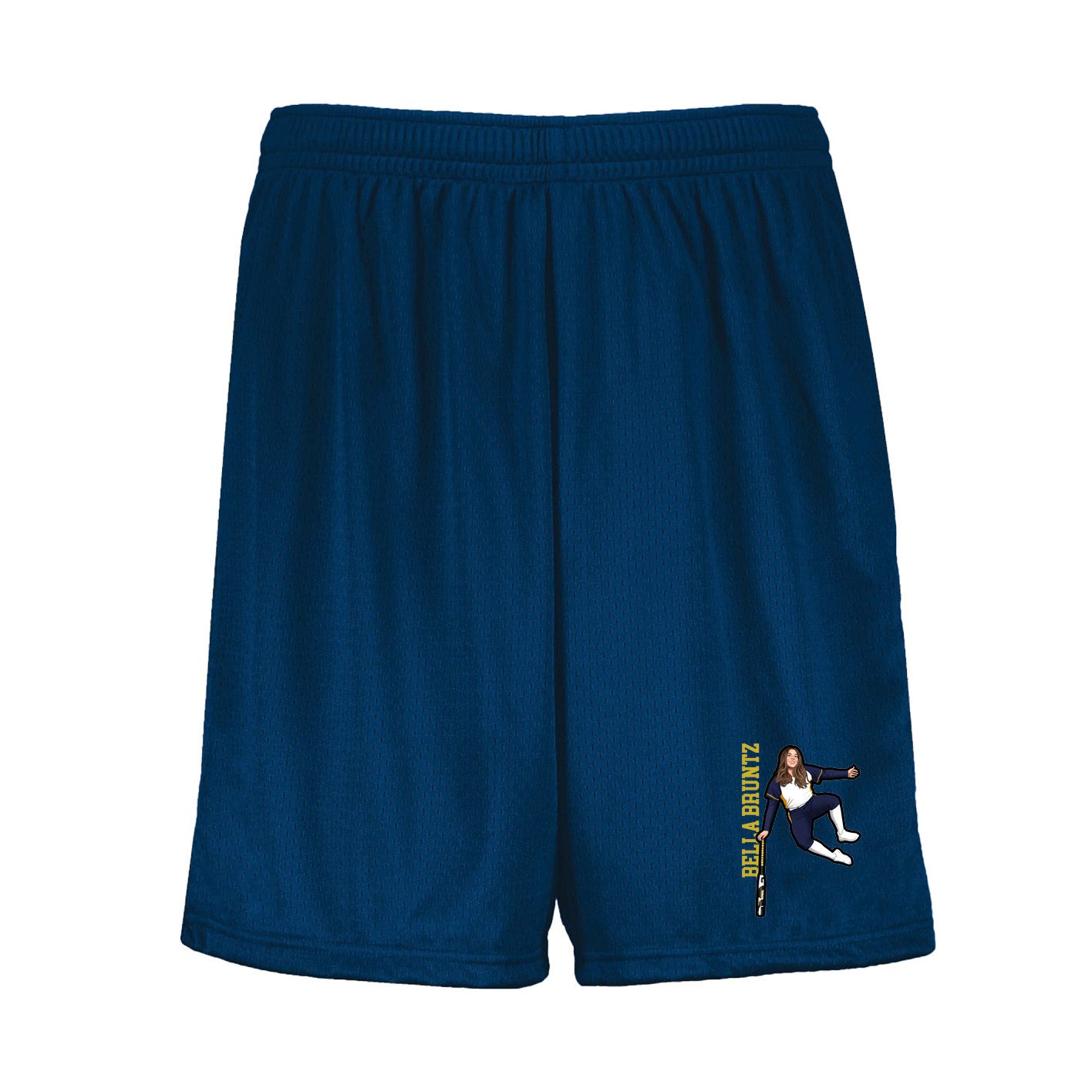 Shorts — Name Vertical in Navy