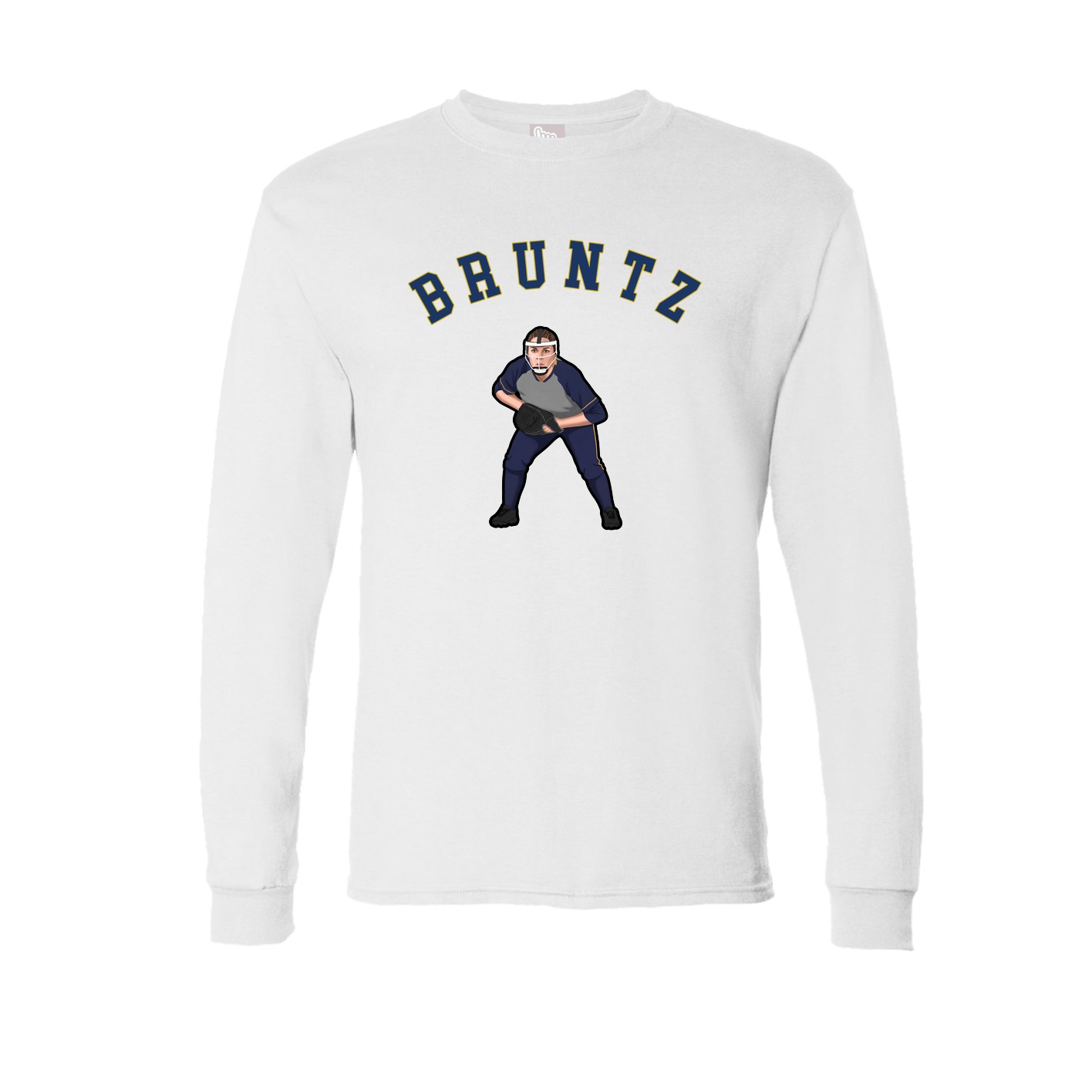 Long Sleeve Tee — Shirsey Arch in White