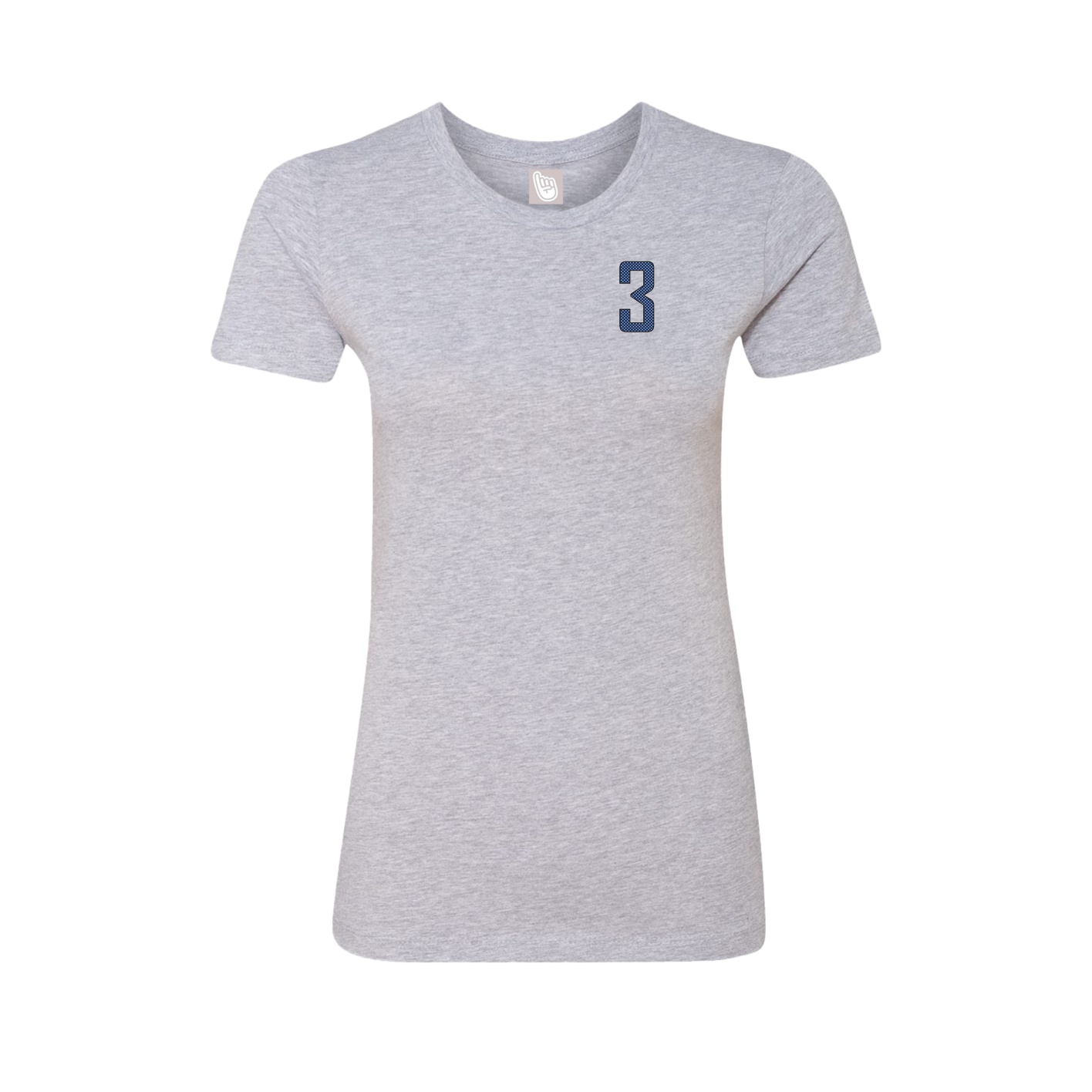 Womens Tee — Front Shirsy in Grey
