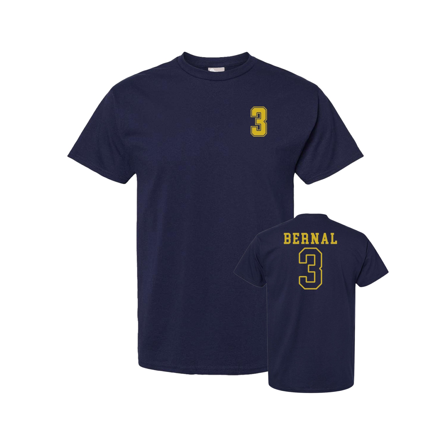 Tee — Chest Back in Navy
