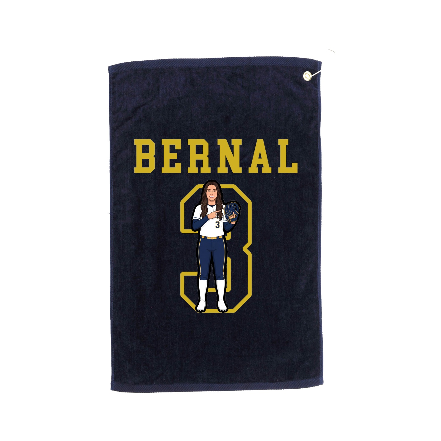 Golf Towel — Shirsey in Navy