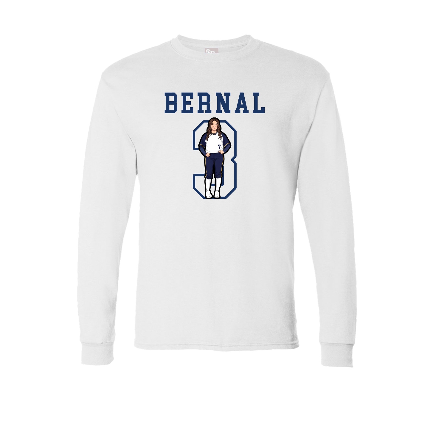 Long Sleeve Tee — Shirsey in White