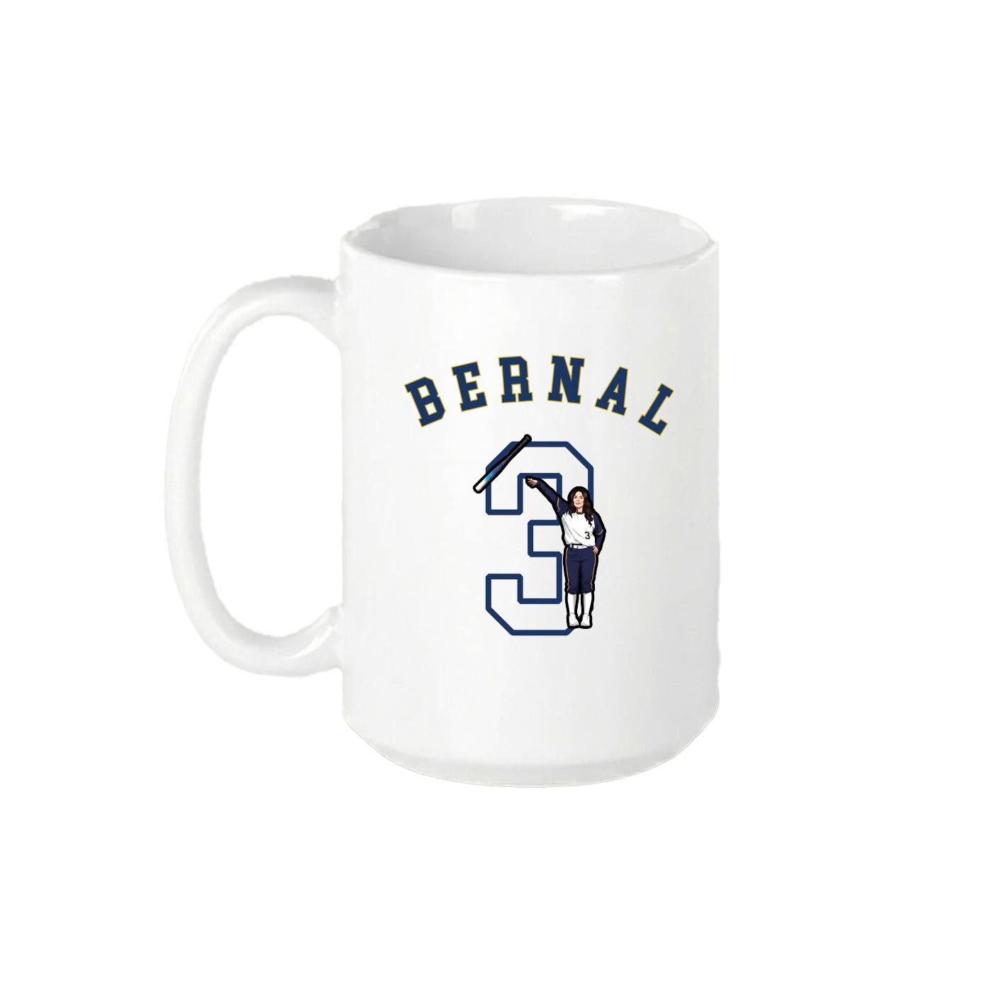 15oz Coffee Mug — Shirsey Arch in White
