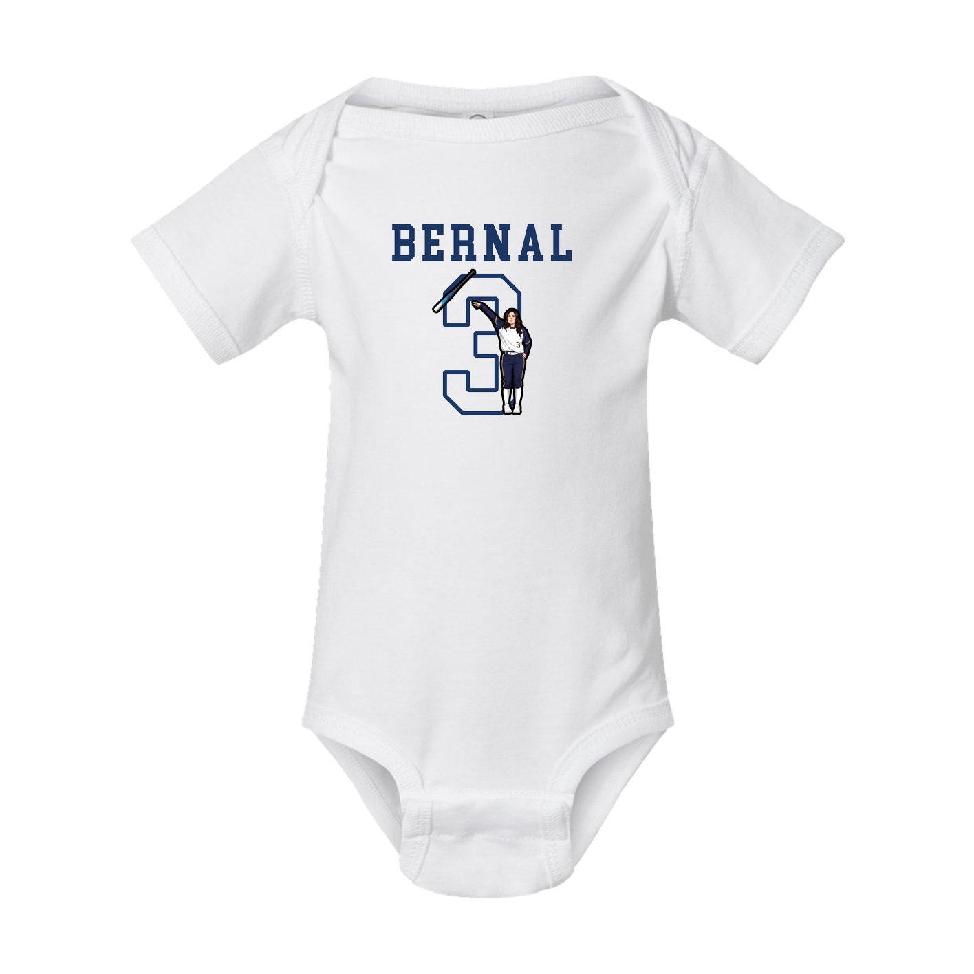 Baby Onesie — Shirsey in White