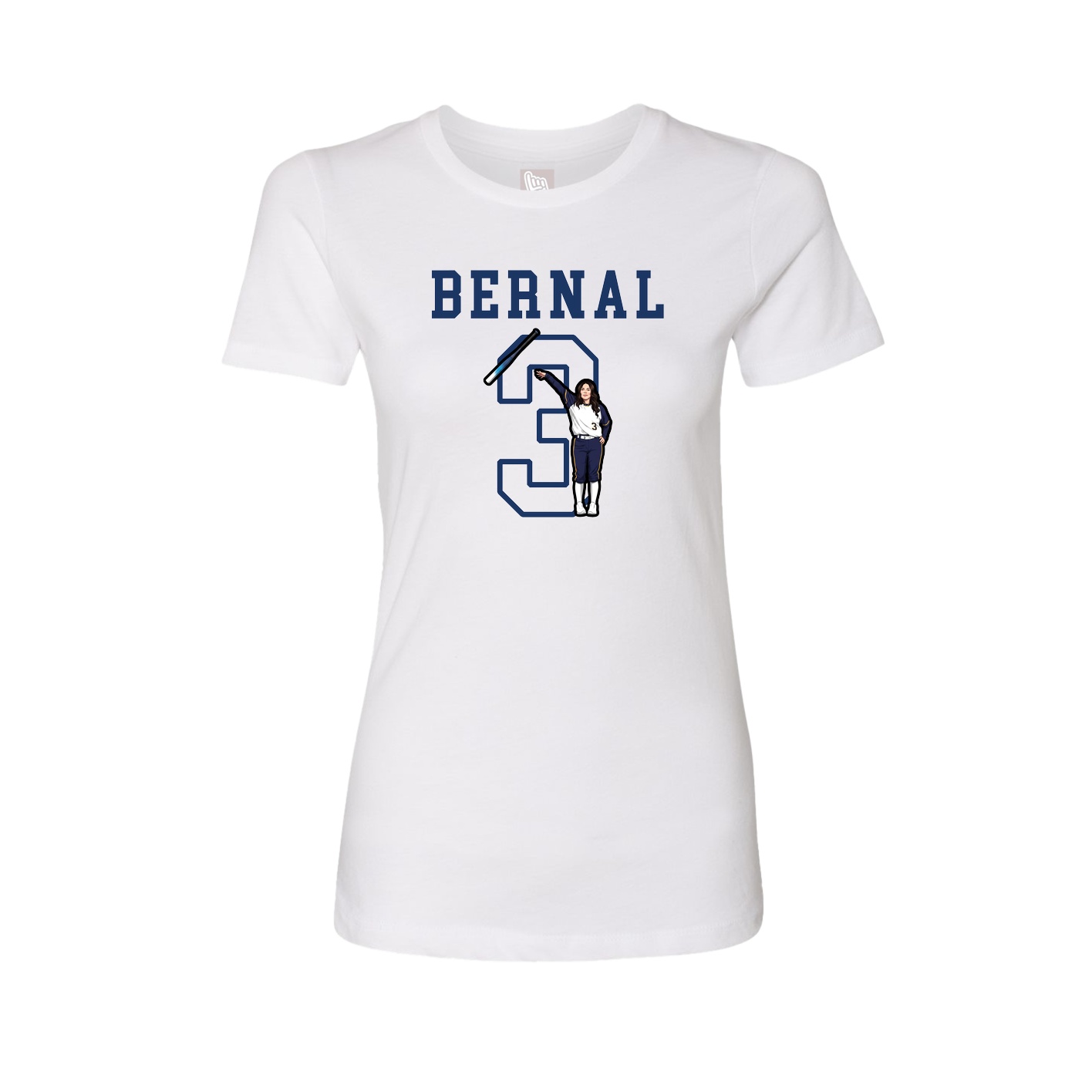 Fitted Women's Tee — Shirsey in White