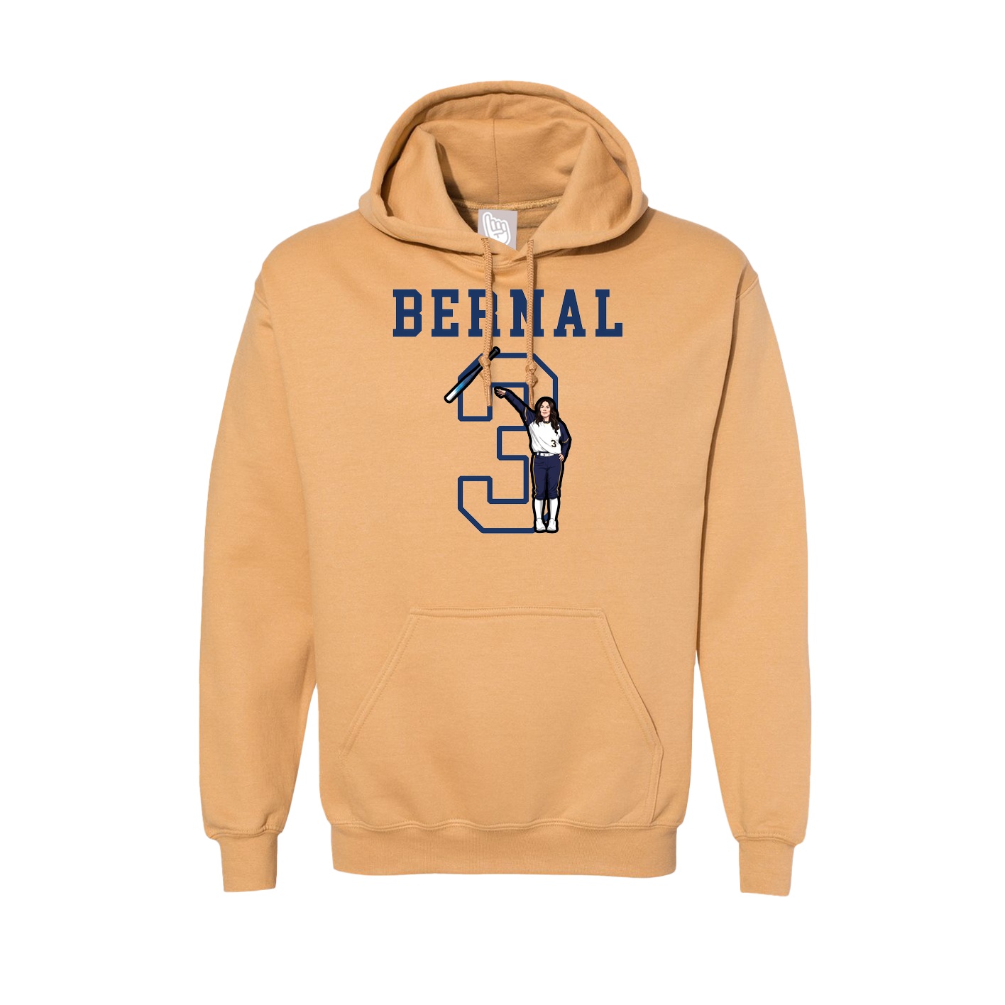 Hoodie — Shirsey in Vegas Gold