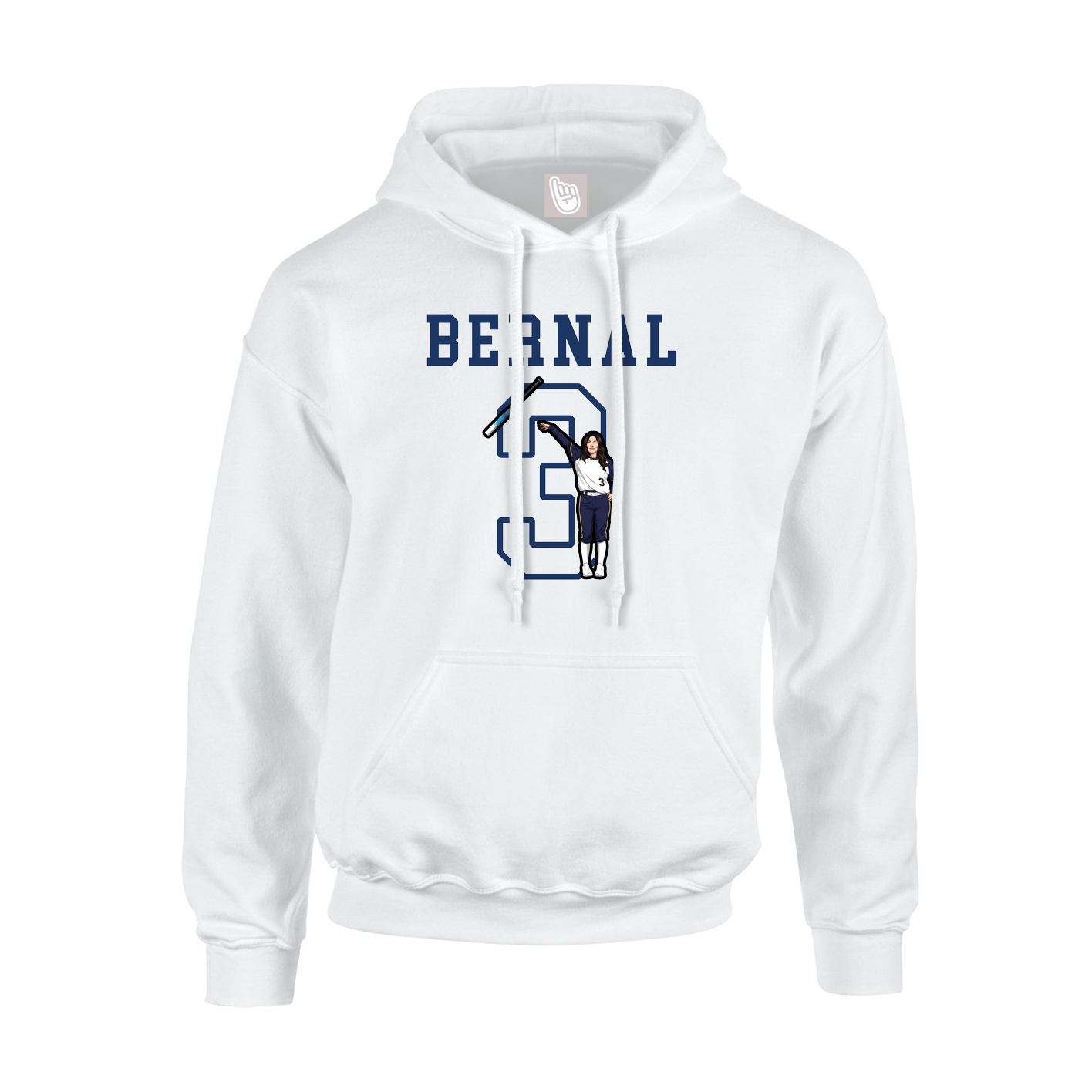 Youth Hoodie — Shirsey in White