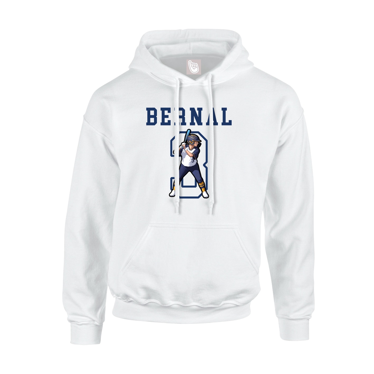 Youth Hoodie — Shirsey in White