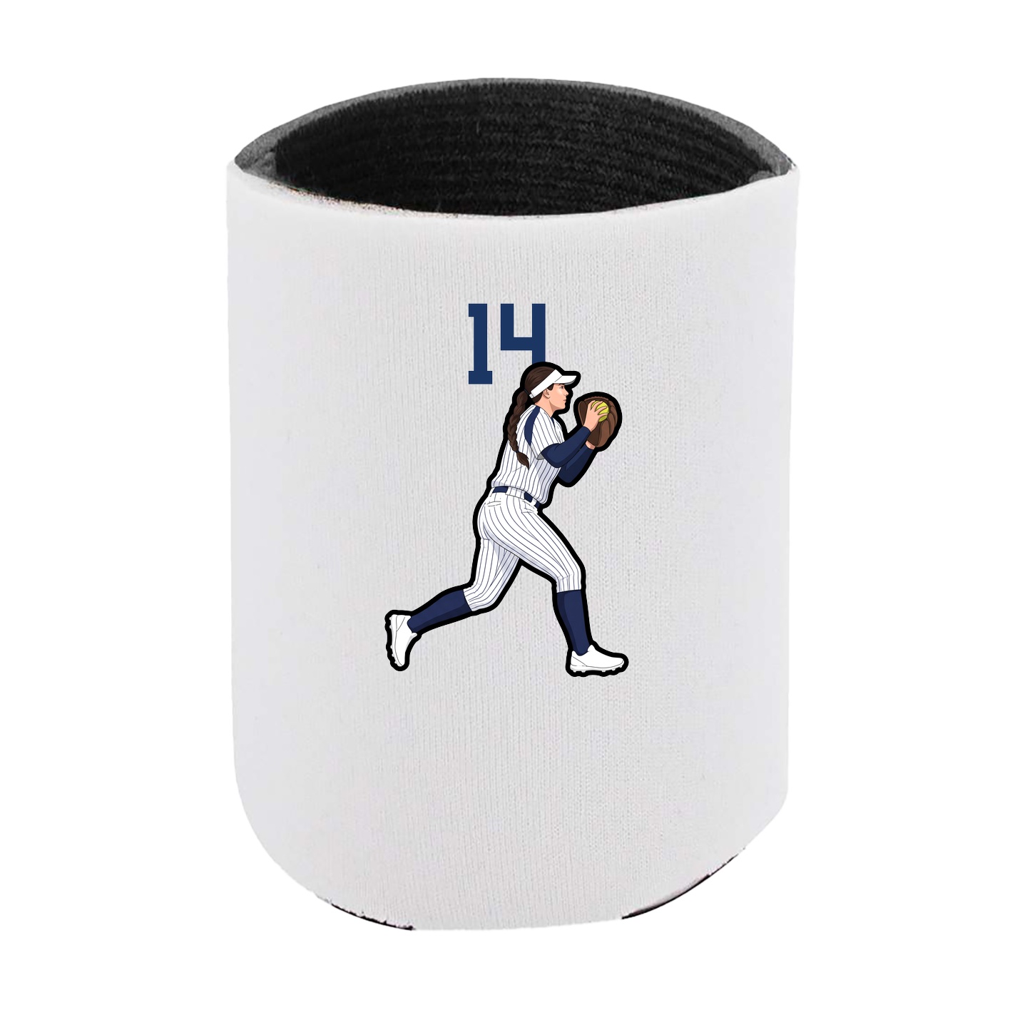 Can Holder — Number Top in White