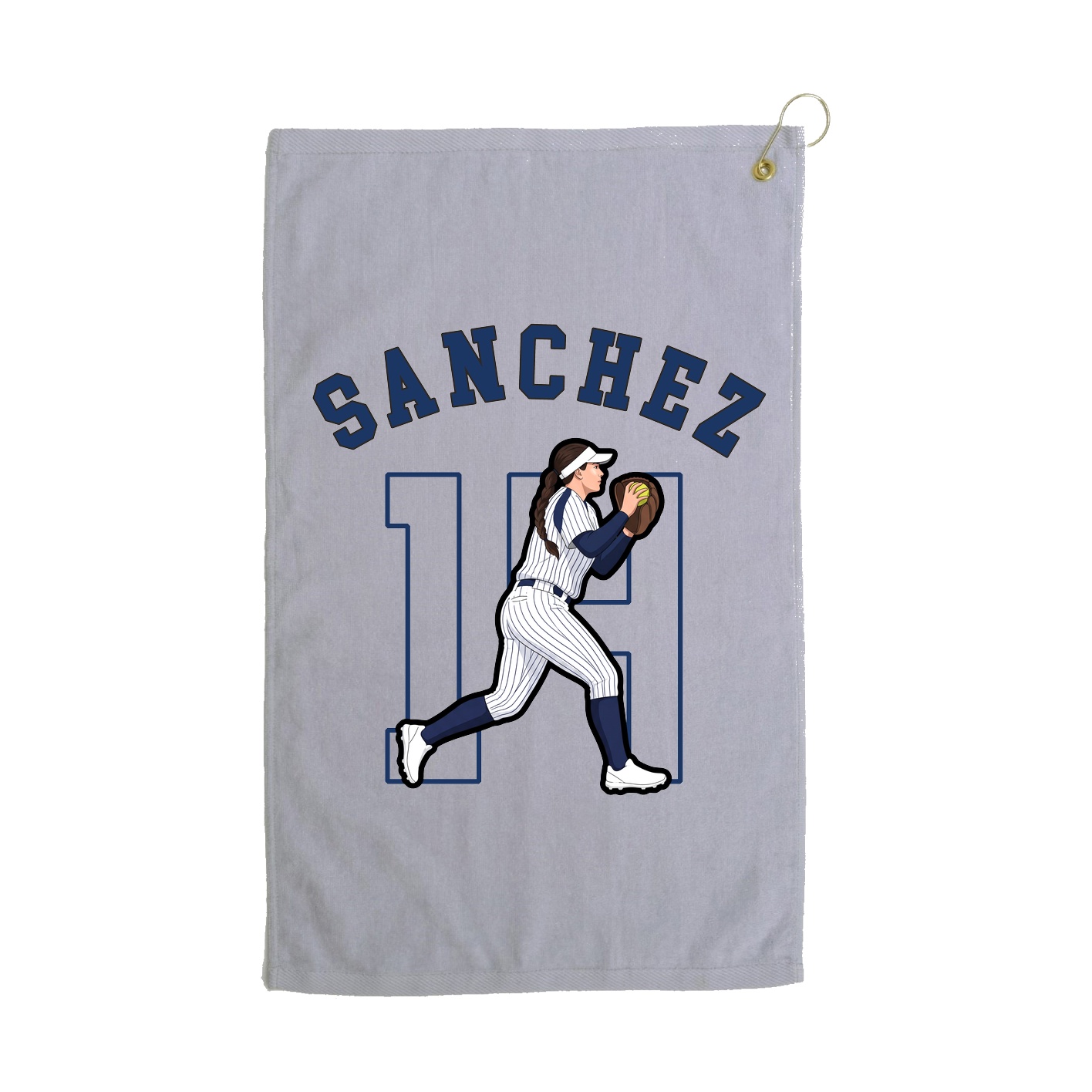 Golf Towel — Shirsey Arch in Grey