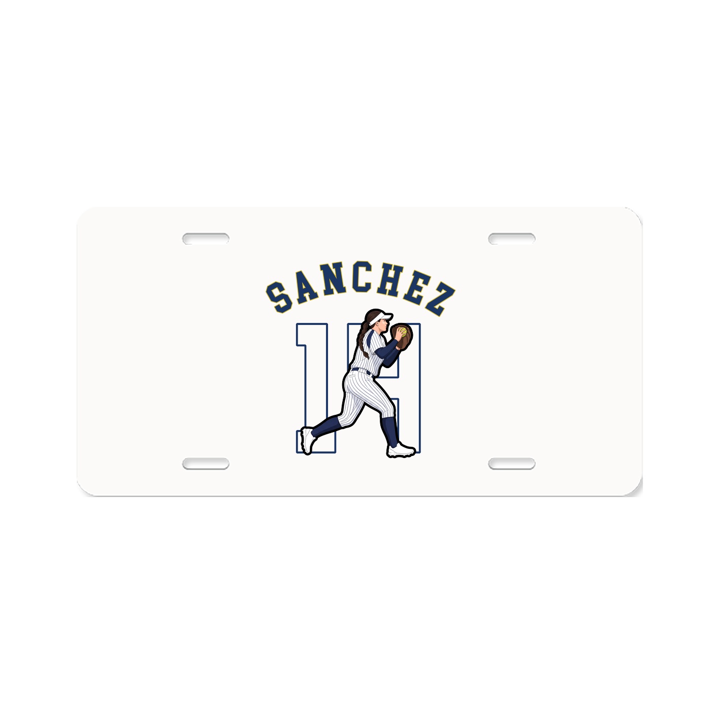 License Plate — Shirsey Arch in Classic
