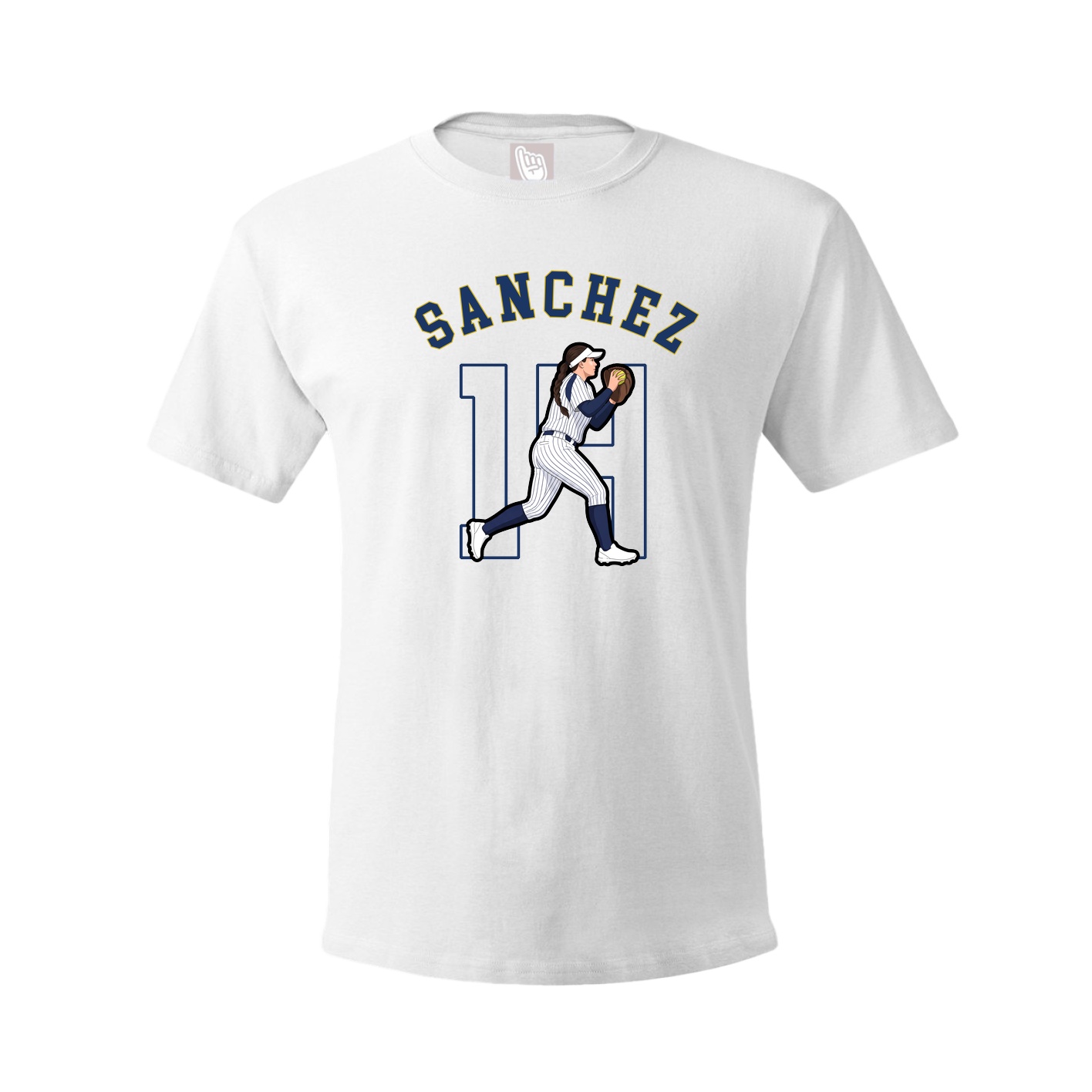 Tee — Shirsey Arch in White