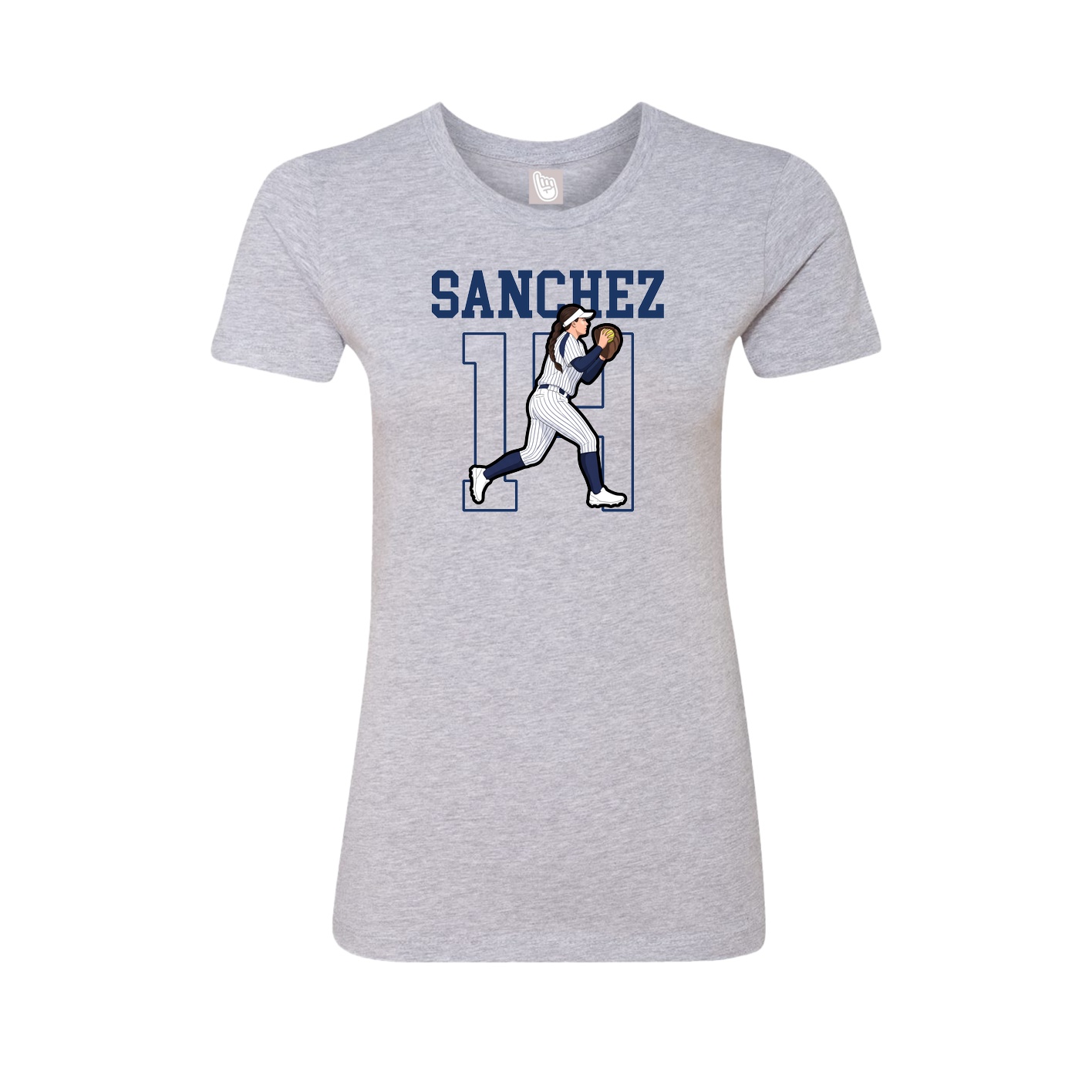Fitted Women's Tee — Shirsey in Grey