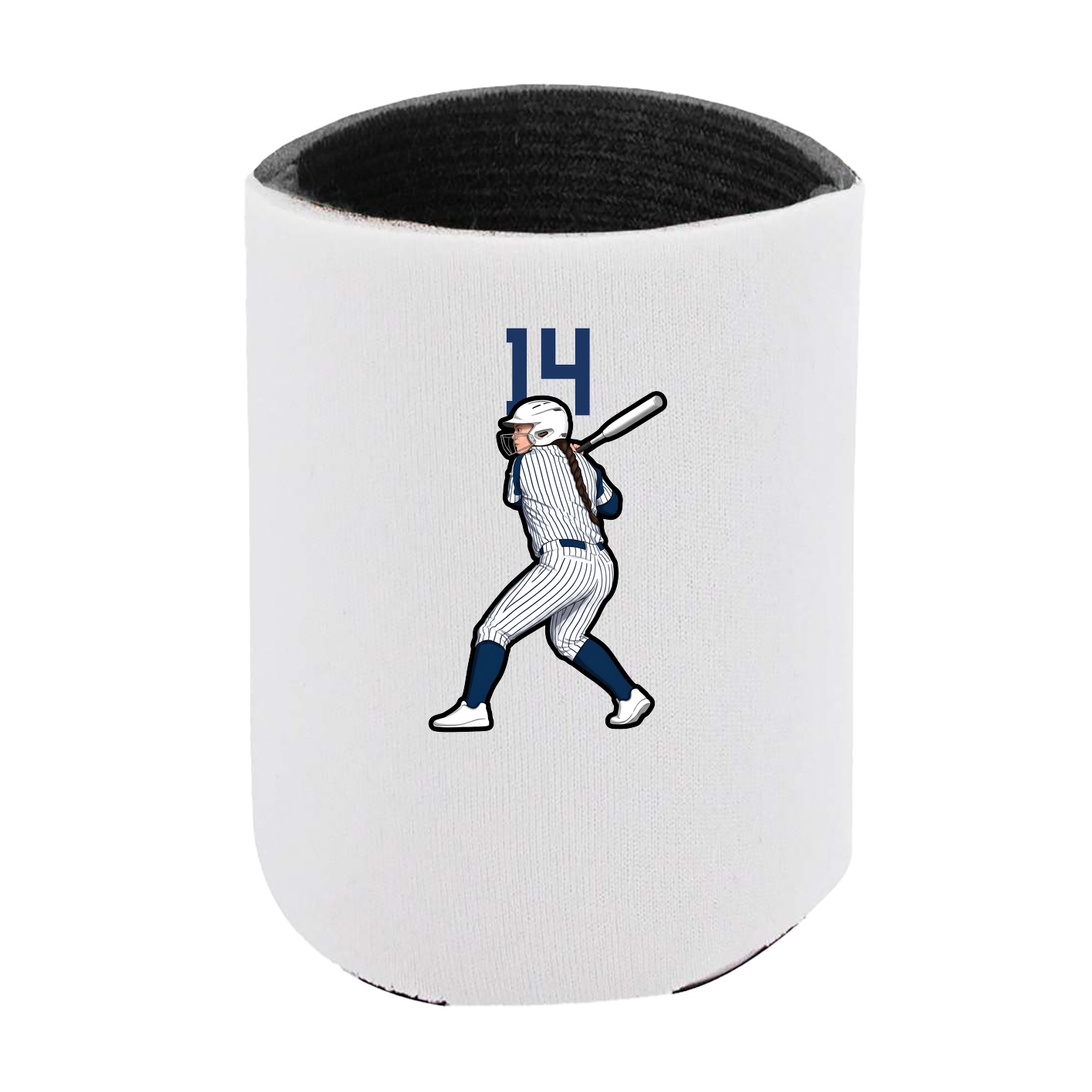 Can Holder — Number Top in White