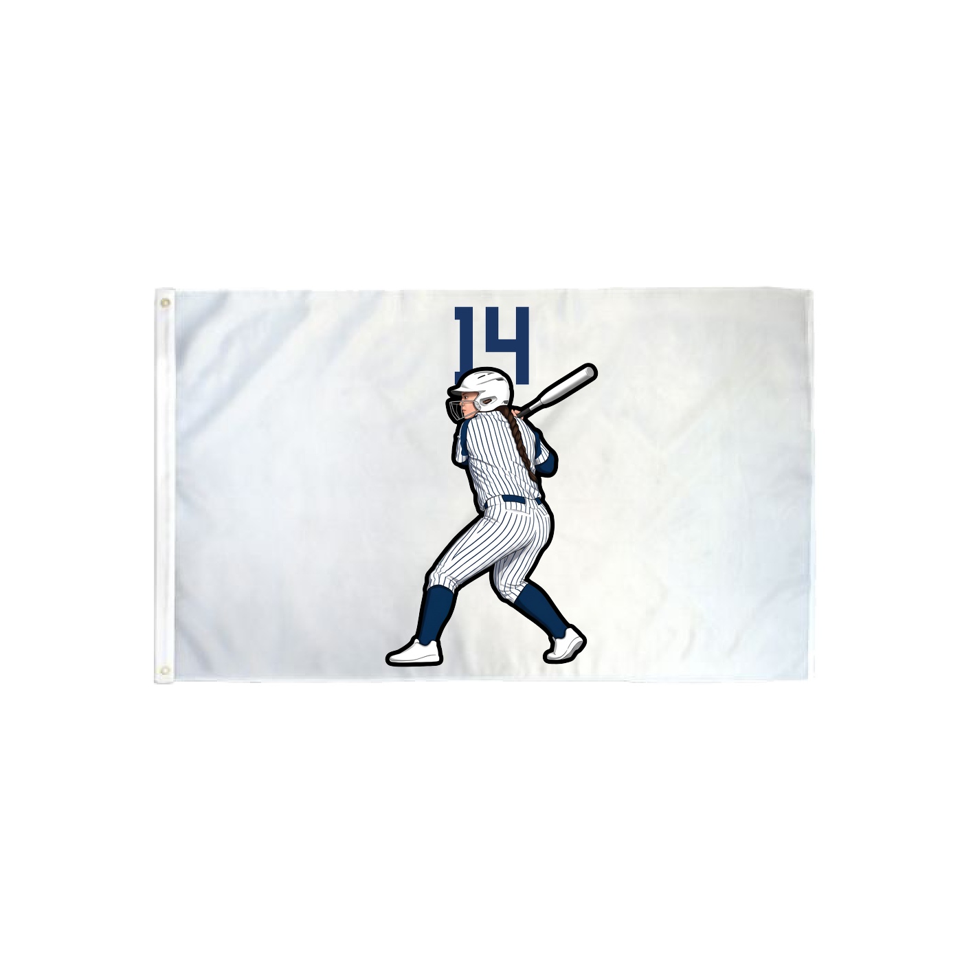 3x5 Flag — Number Top in Classic