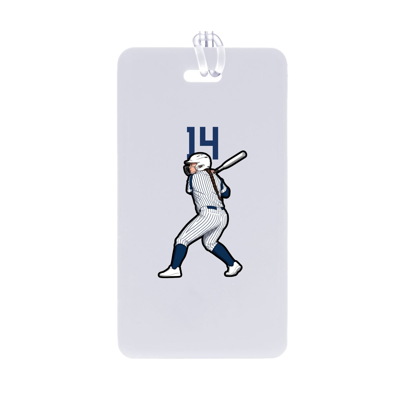 Bag Tag — Number Top in Classic