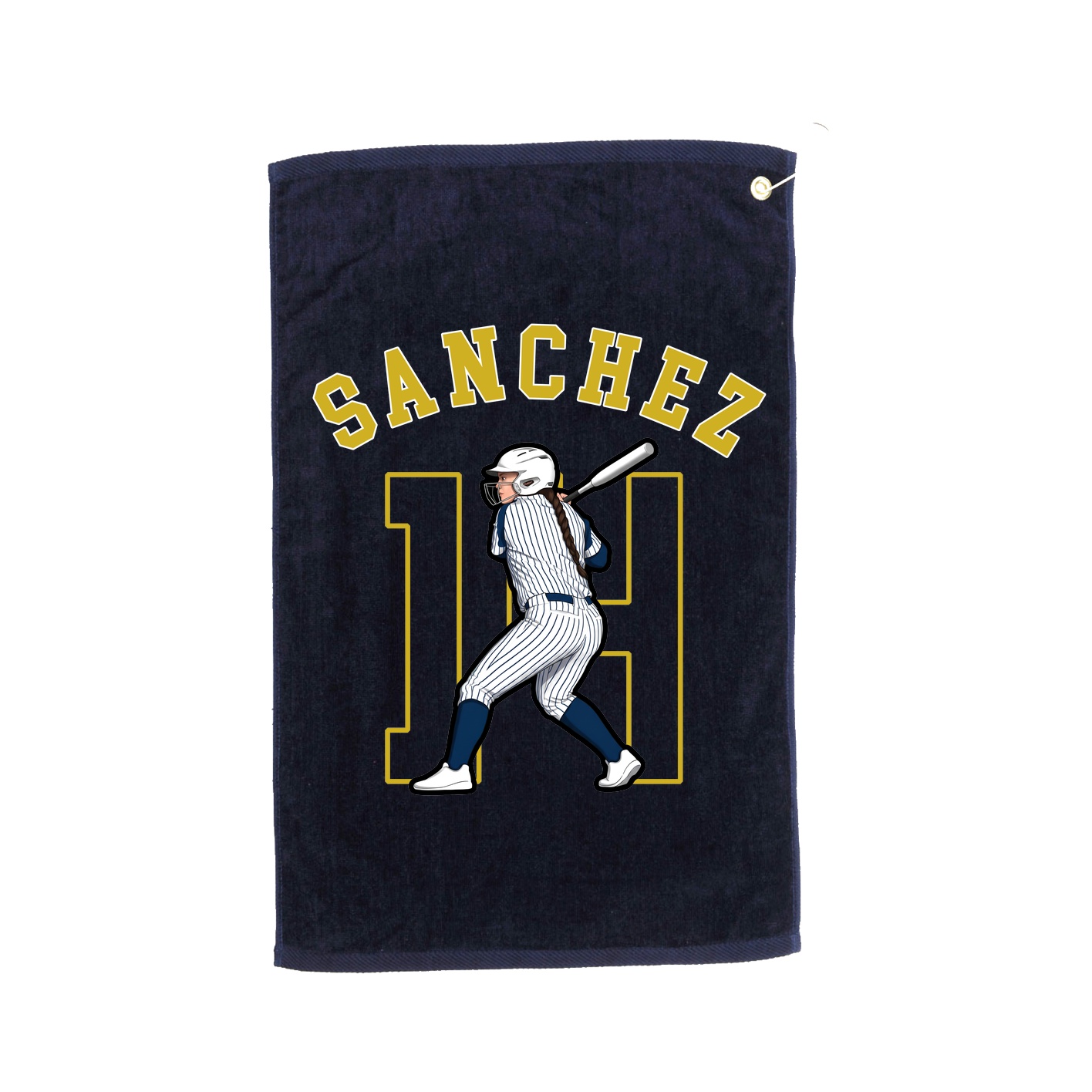 Golf Towel — Shirsey Arch in Navy
