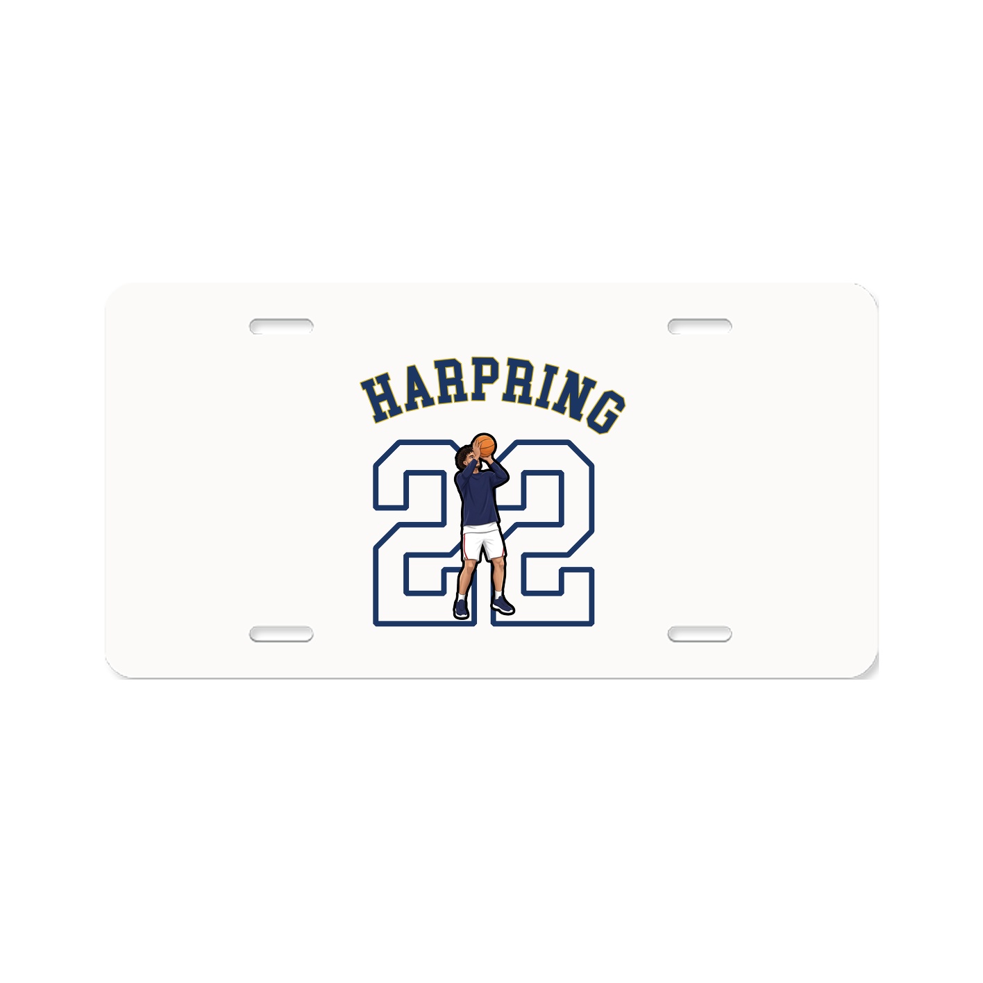 License Plate — Shirsey Arch in Classic